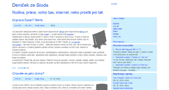 Desktop Screenshot of denicek.zestoda.net