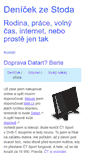 Mobile Screenshot of denicek.zestoda.net